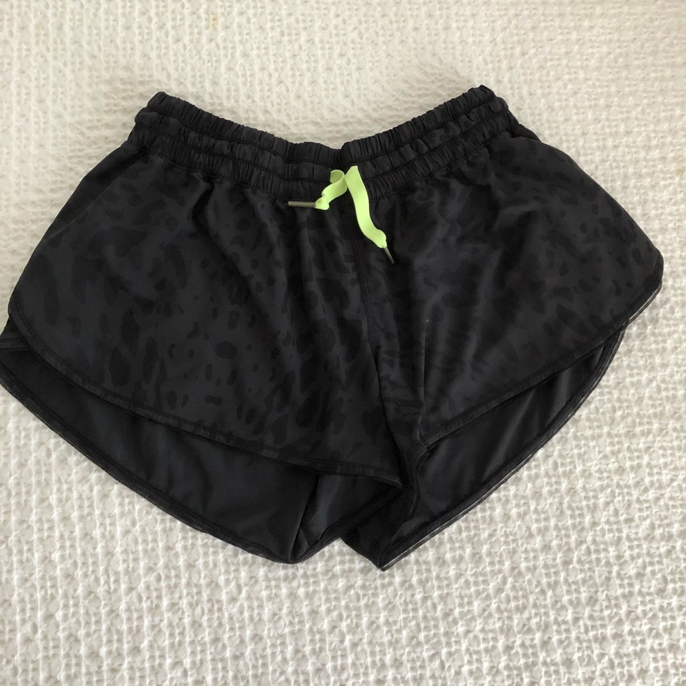 Lululemon Cheetah Print Shorts